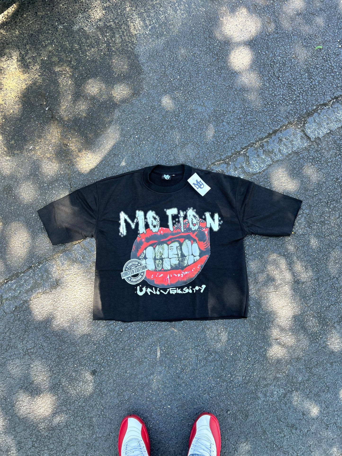 MU Graphic Tee “ Black/Red ”