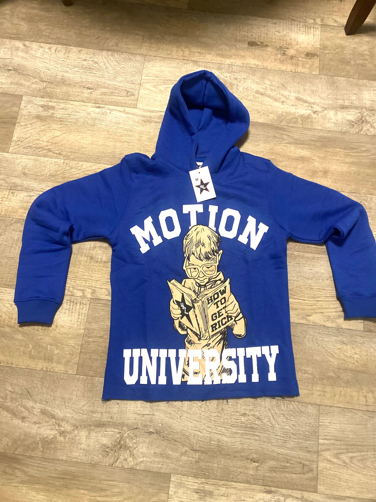 Motion U Hoodie " Blue"