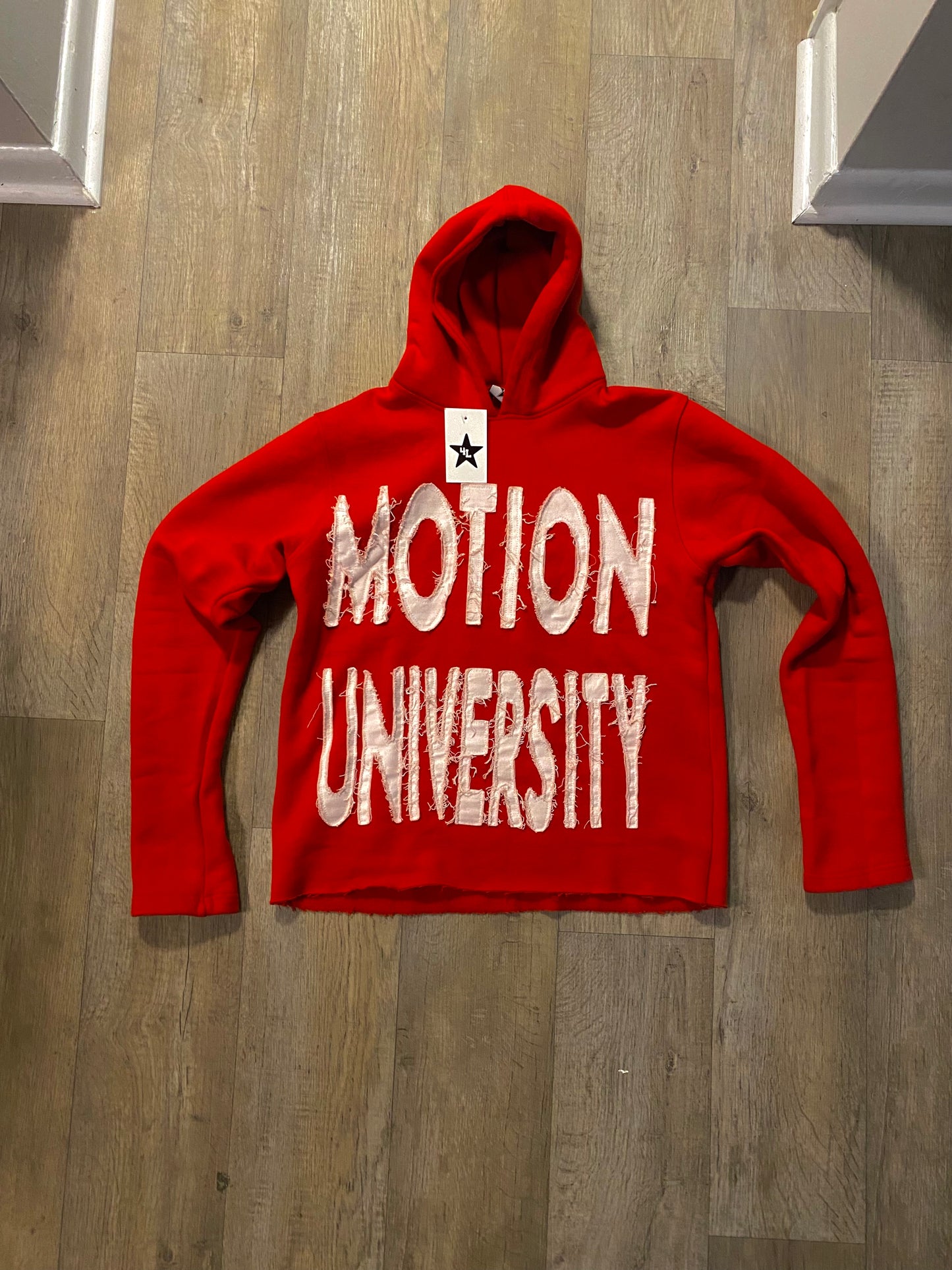 Motion University Cropped Hoodie