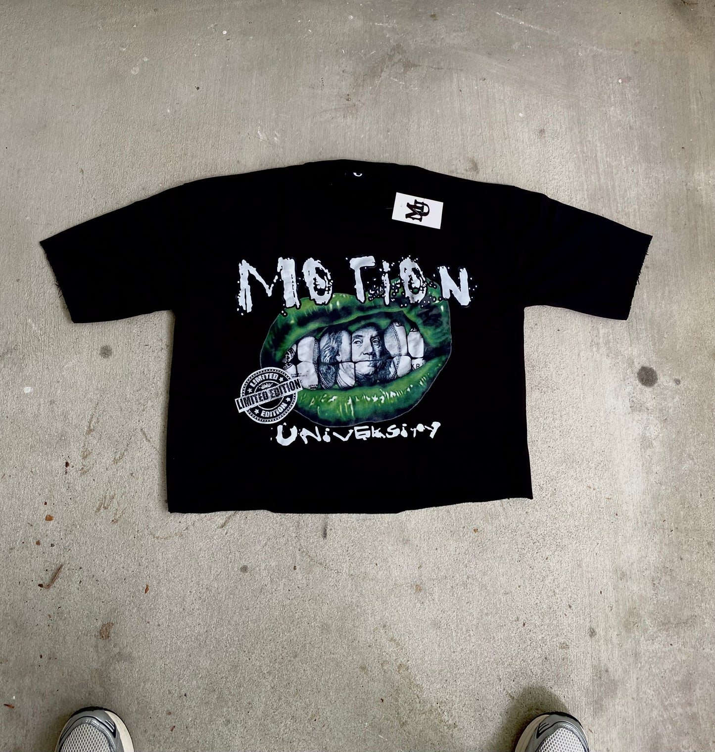 MU Graphic Tee “ Black/ Green ”