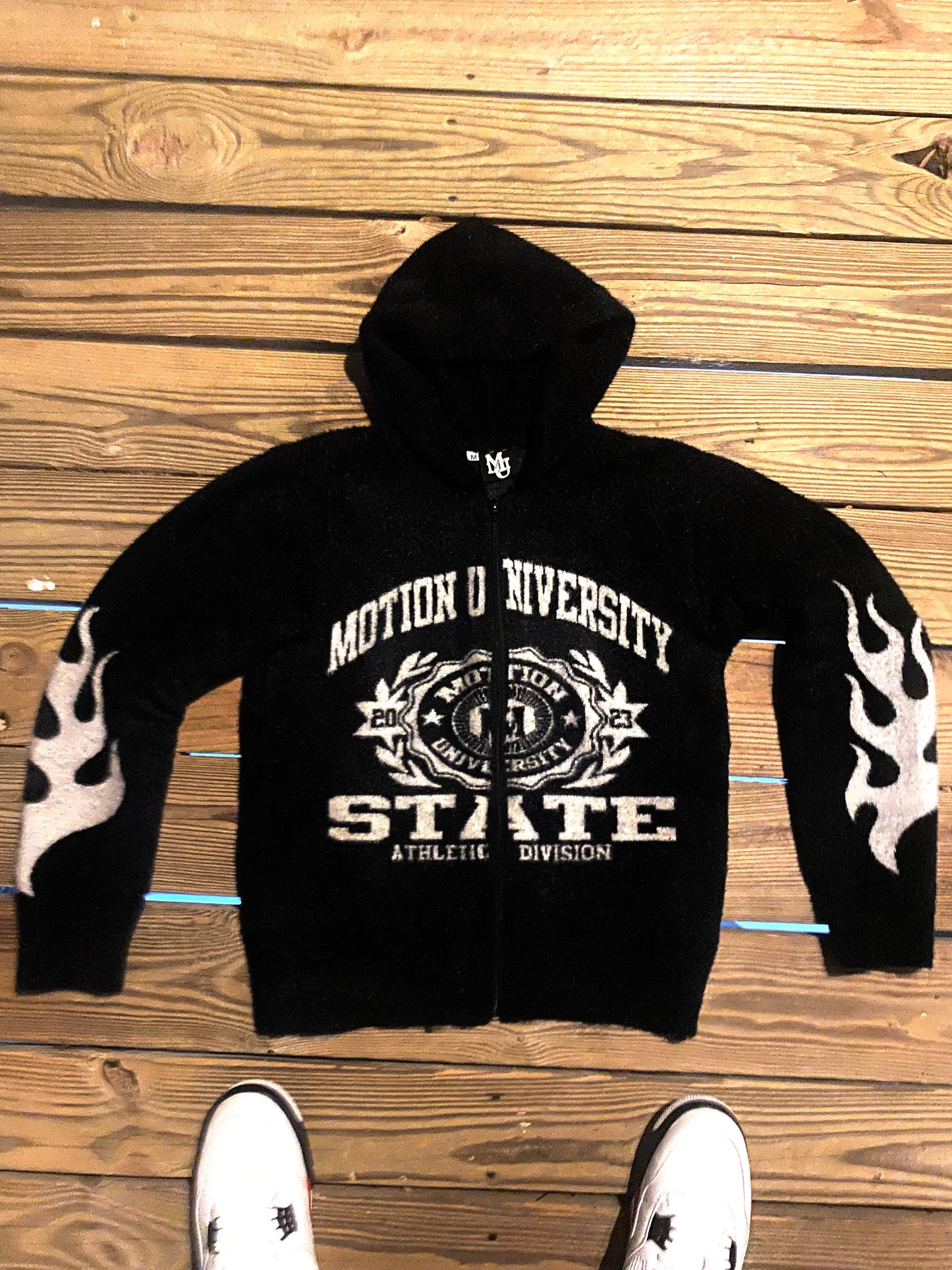 Motion University Mohair hoodies